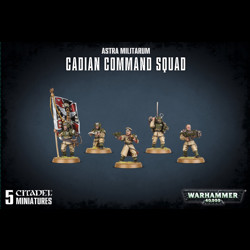 WH40K: Astra Militarum Cadian Command Squad