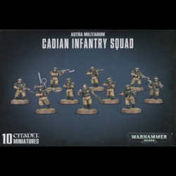 WH40K: Astra Militarum Cadian Infantry Squad