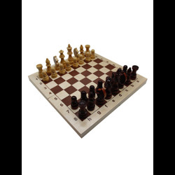 Шахматы "Гроссмейстерские" в доске (430*410*28)