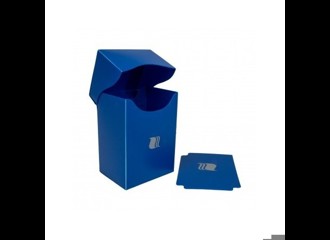 Коробочка пластиковая Blackfire вертикальная - Синяя (80+ карт)