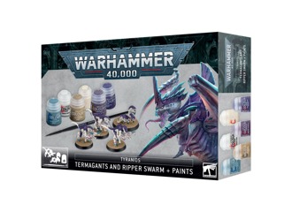 WH40K: Tyranids: Termagants and Ripper Swarm + Paints