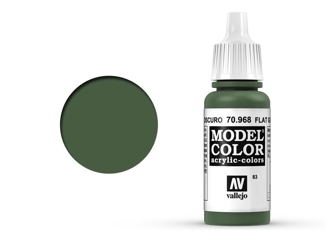 Vallejo Model Color: Flat Green 70.968