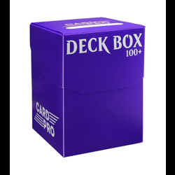 Коробочка Card-Pro (73 мм, 100+ карт) фиолетовая