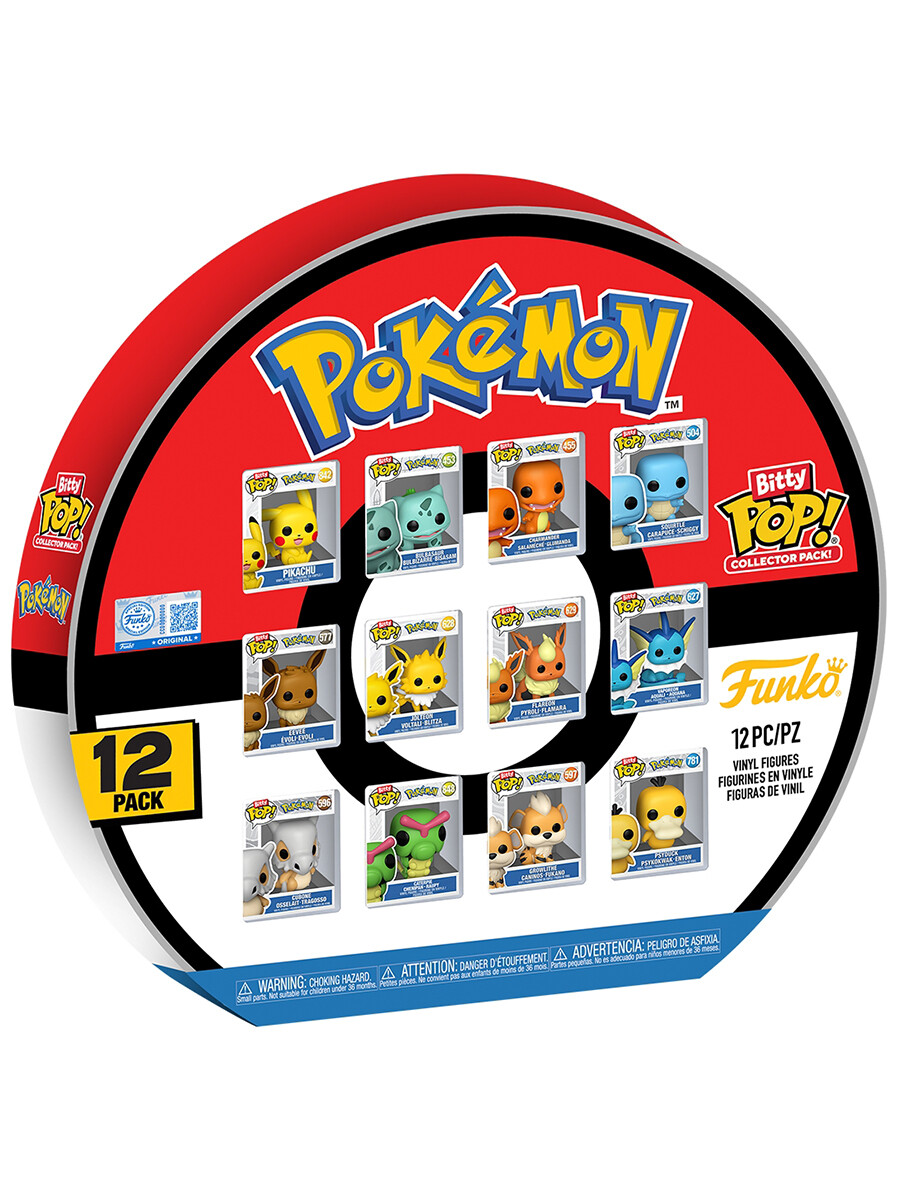 Фигурка Funko Bitty POP!  Pokemon 12шт