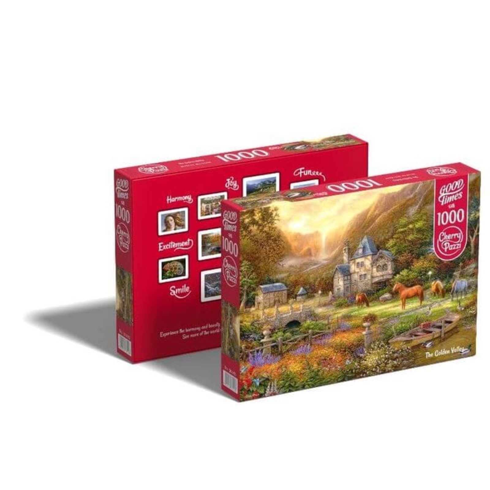 Пазл Cherry Pazzl "Золотая долина" на 1000 детал.