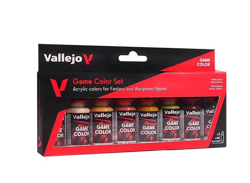 Vallejo Game Color: SKIN TONES 72.187 (8)