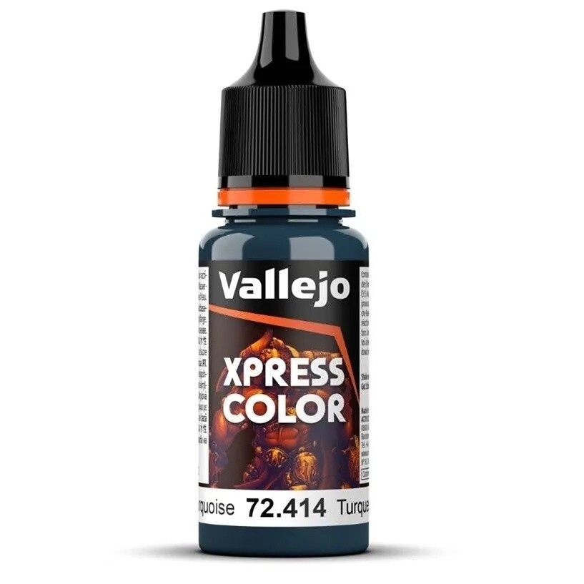 Vallejo Xpress Color: Caribbean Turquoise 72.414