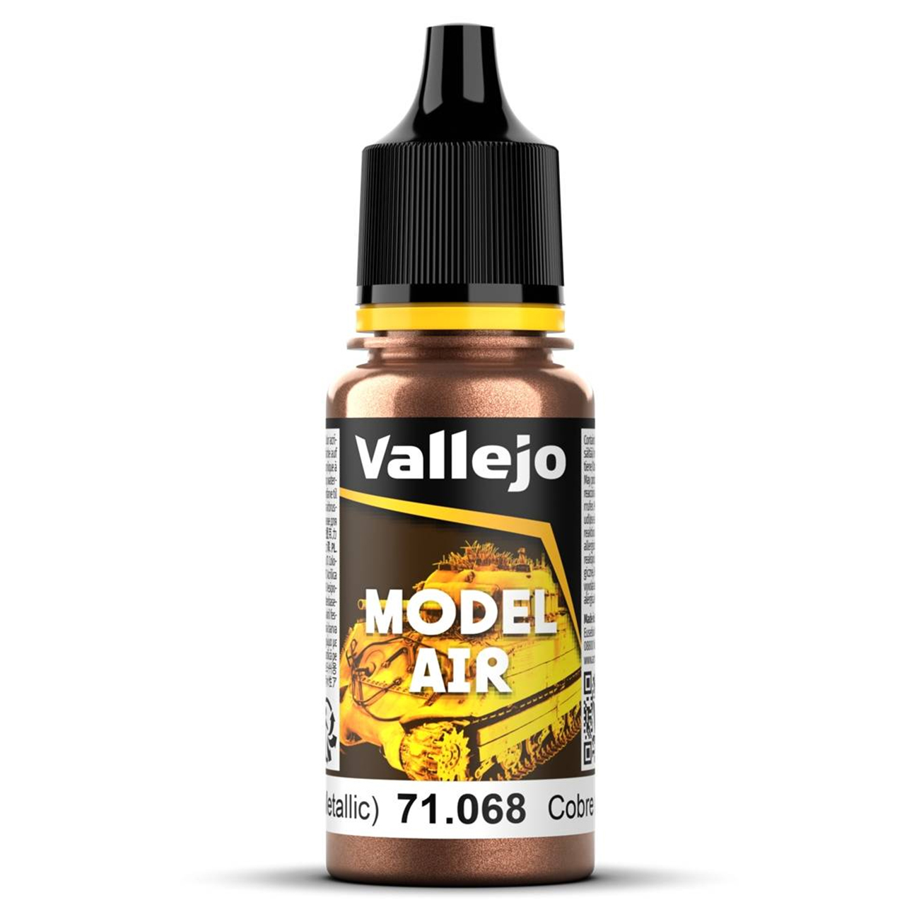 Vallejo Model Air Metallic: Copper 71.068