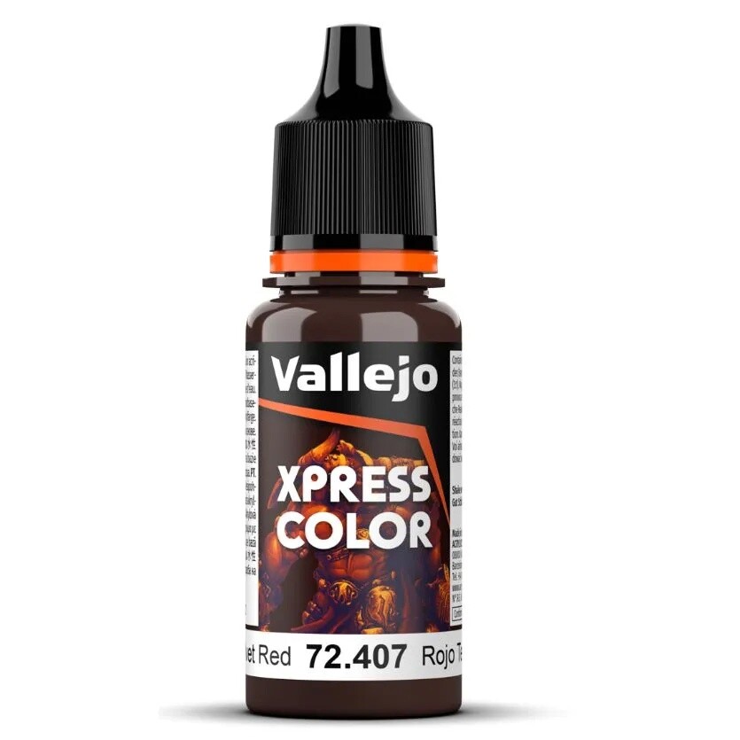 Vallejo Xpress Color: Velvet Red 72.407
