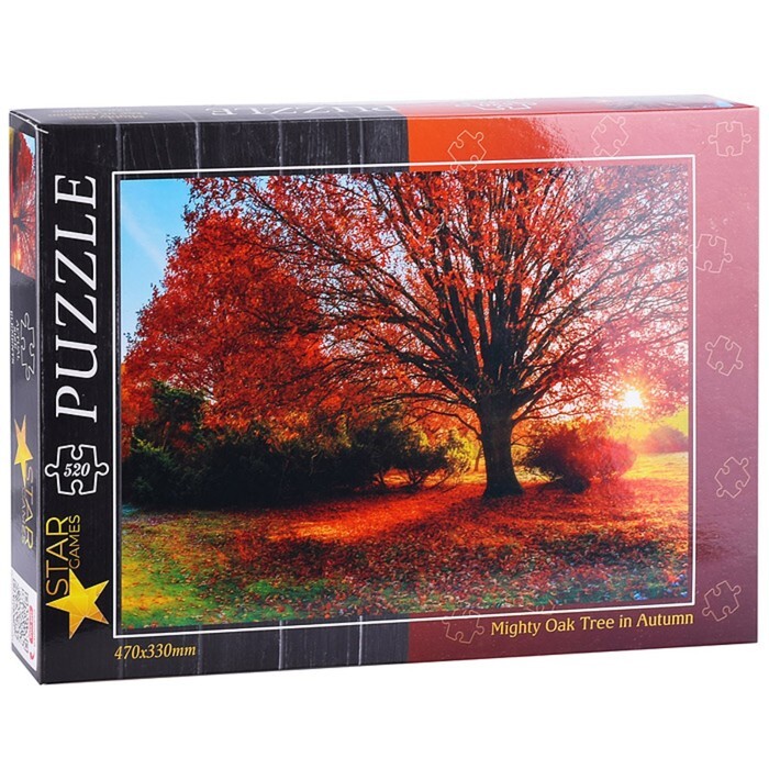 Пазл Play Land "Могучий осенний дуб" на 520 детал.