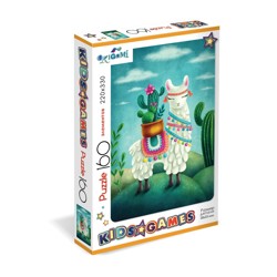 Пазл Origami Kids Games "Лама" 160 эл.