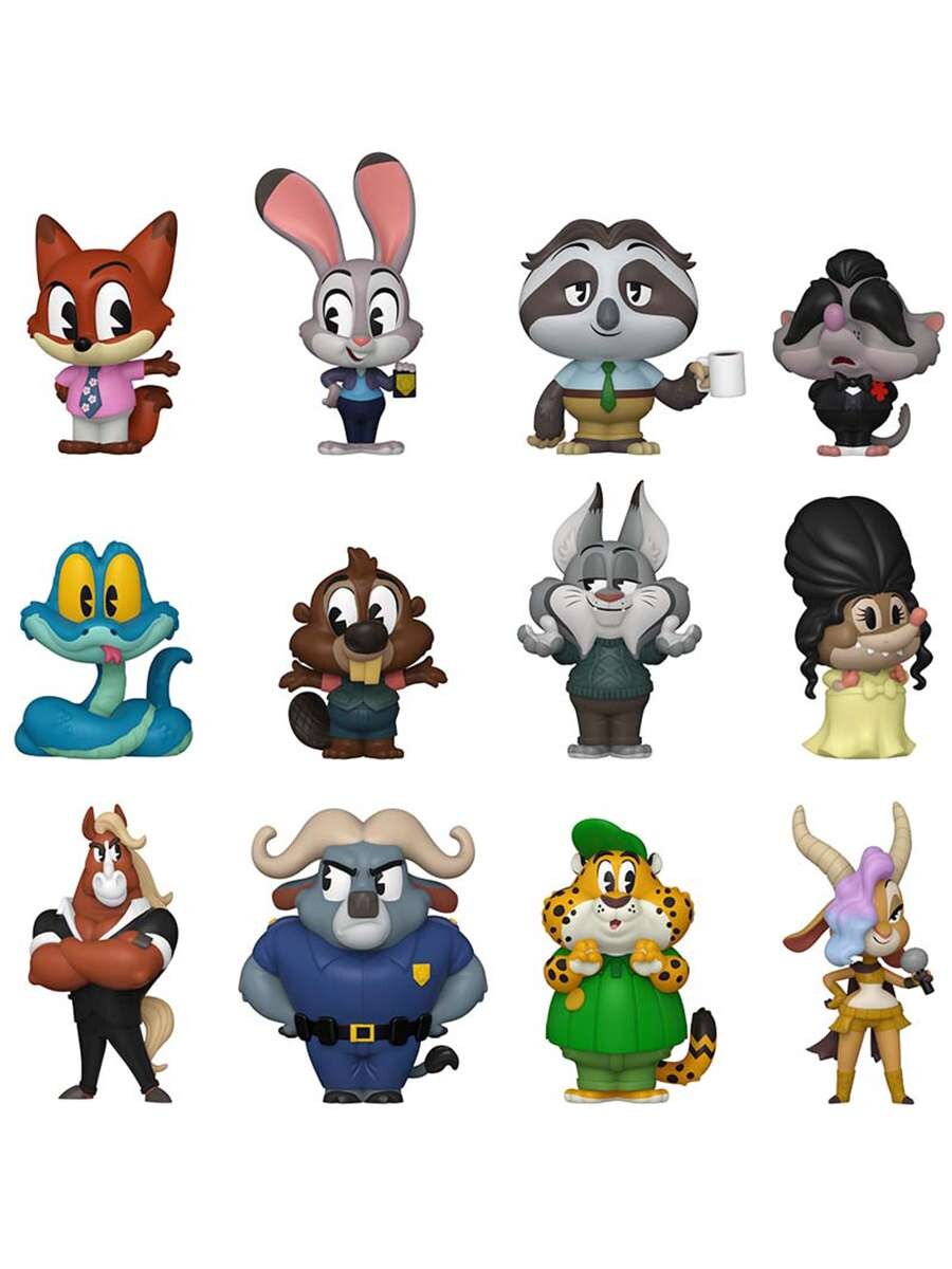 Фигурка Funko Minis  Zootopia 2. 1 штука в ассортименте (из 12) (Exc)