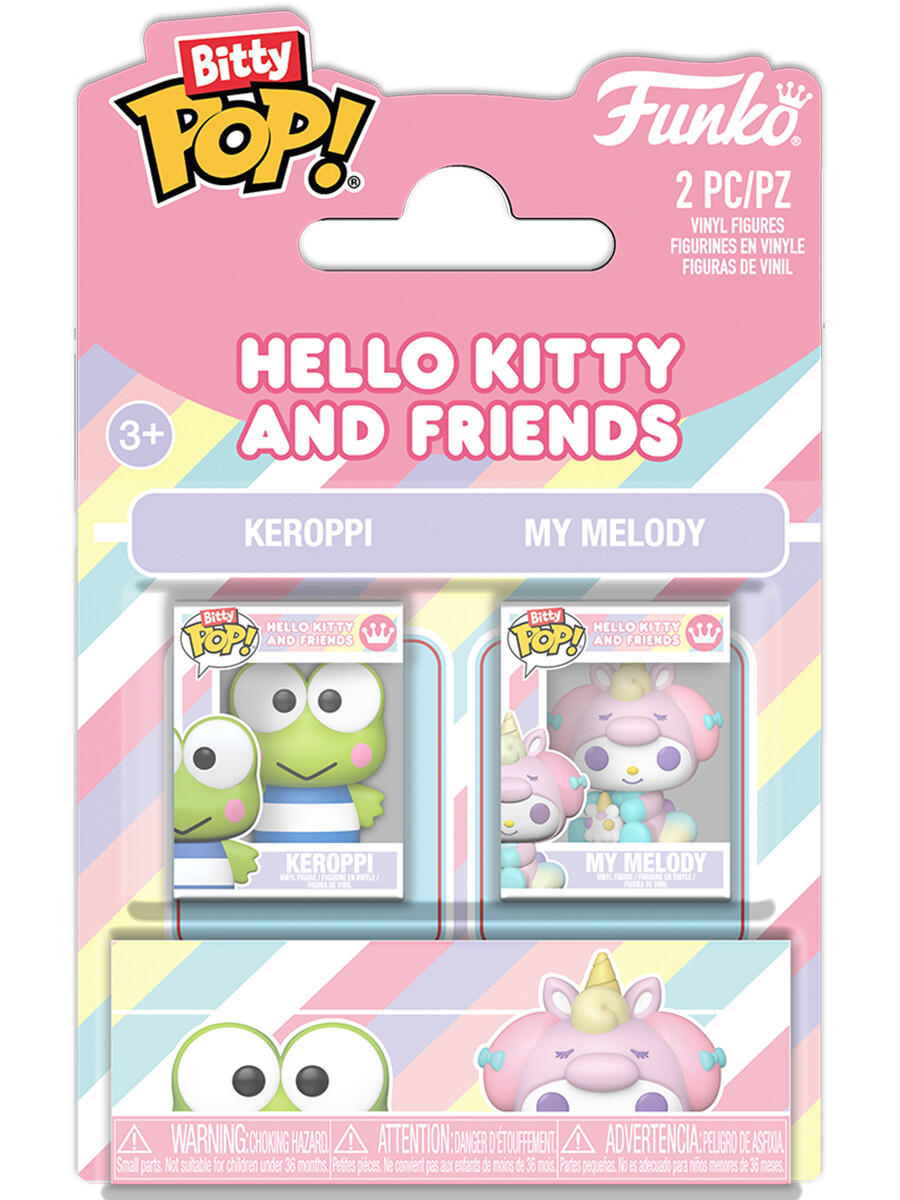 Фигурка Funko Bitty POP! Hello Kitty And Friends Keroppi & My Melody
