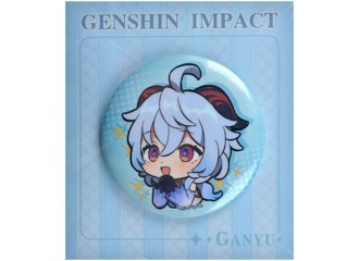 Значок Chibi Expressions Character Can Badge Ganyu