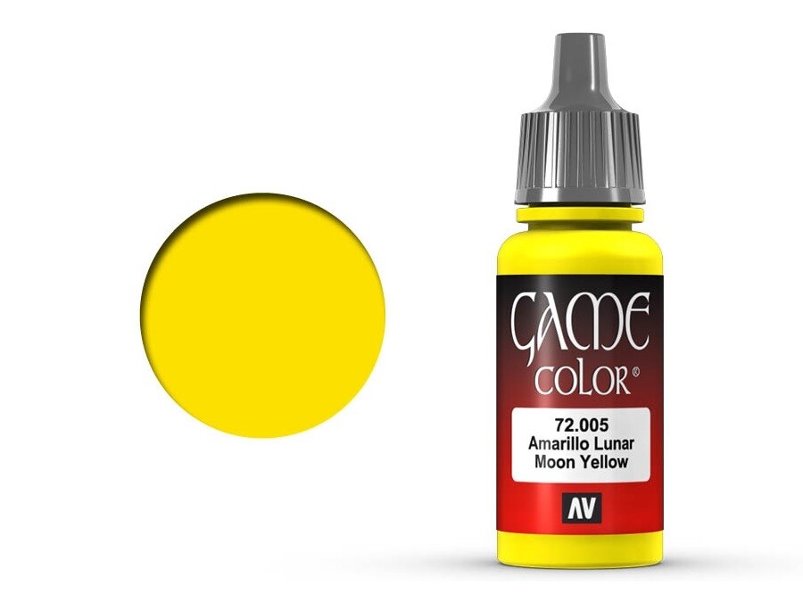 Vallejo Game Color: Moon Yellow 72.005