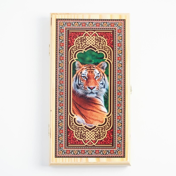 Нарды  "Тигр", деревянная доска 60 х 60 см