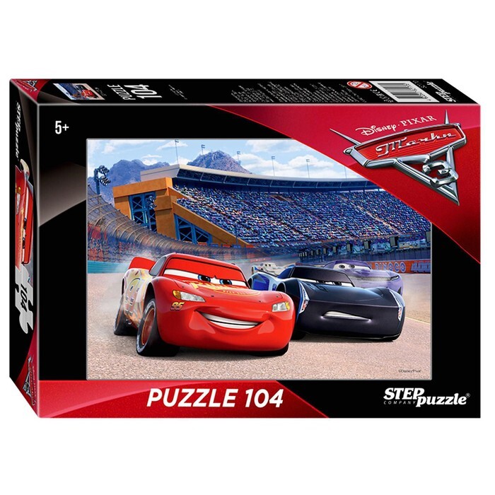 Пазл Степ "Тачки - 3" 104 детал.