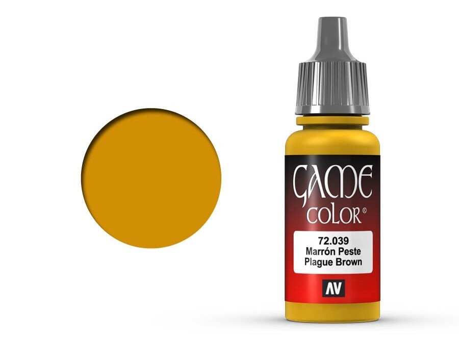 Vallejo Game Color: Plague Brown 72.039
