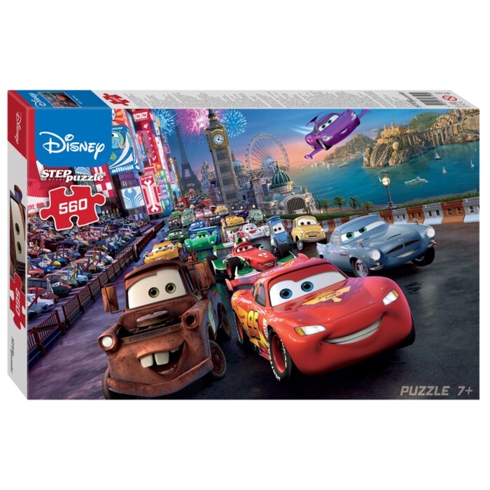 Пазл Степ "Тачки - 4" 560 детал.