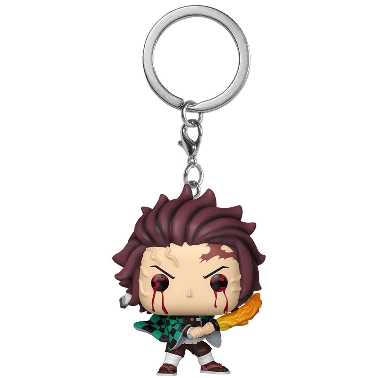 Брелок Funko Pocket POP: Demon Slayer Tanjiro Kamado (Sun Breathing)