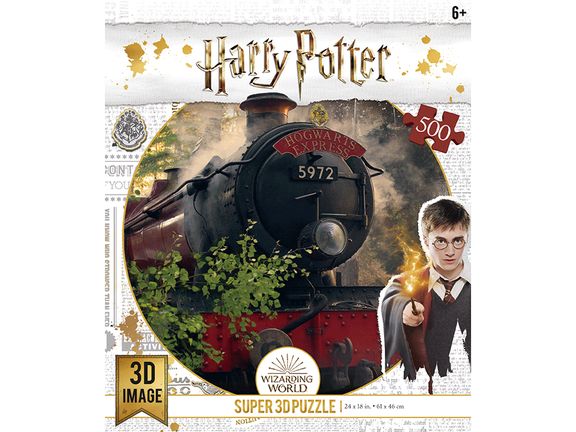Пазл Super 3D «Хогвардс-экспресс», 500 детал. 