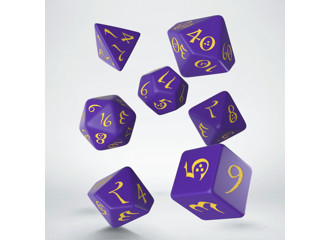 Набор кубиков Classic RPG Purple & yellow Dice Set (7)