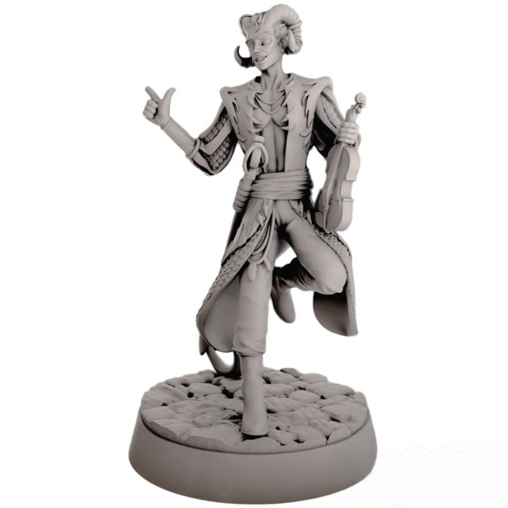 Миниатюра "Демонорожденный - бард"