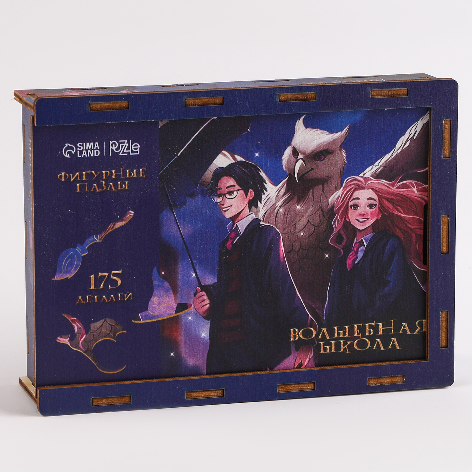Пазл Puzzle «Волшебная школа» деревянный 175 дет.