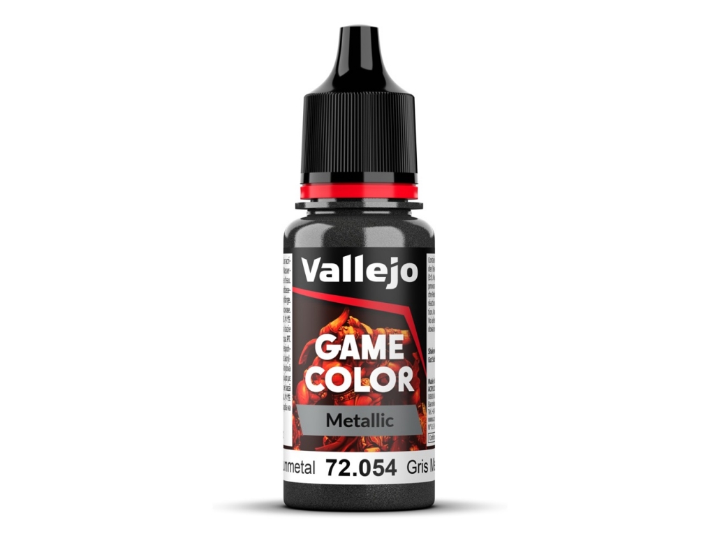 Vallejo Game Color: Gunmetal 72.054