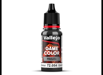 Vallejo Game Color: Gunmetal 72.054