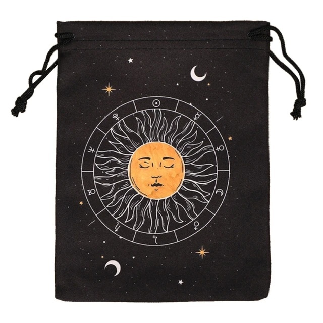 Мешочек бархатный "Солнце"