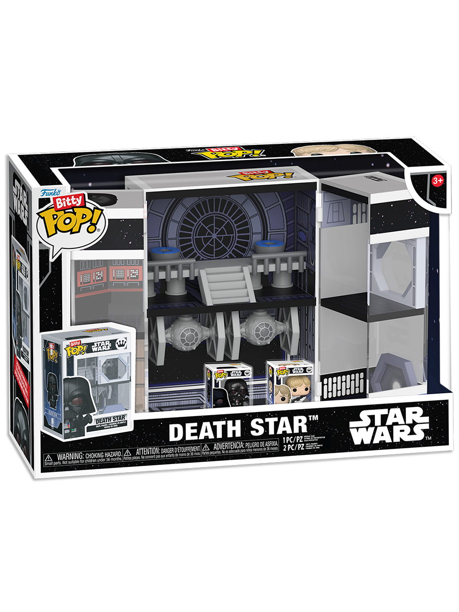 Фигурка Funko Bitty POP!  Bitty Box Star Wars Death Star+Darth Vader+Luke Skywalker