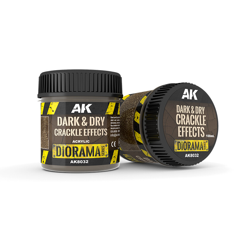 AK: Dark & Dry Crackle Effects AK8032 100 ml