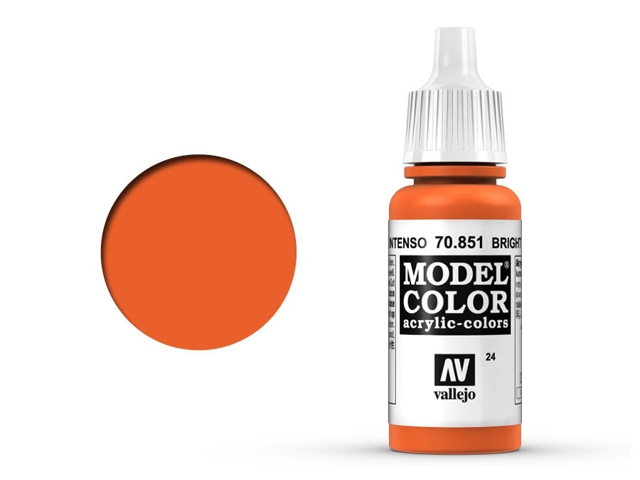 Vallejo Model Color: Bright Orange 70.851