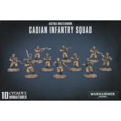 WH40K: Astra Militarum Cadian Infantry Squad