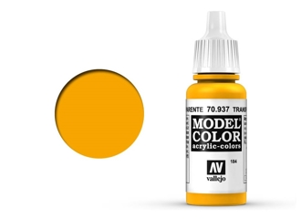 Vallejo Model Color: Transparent Yellow 70.937