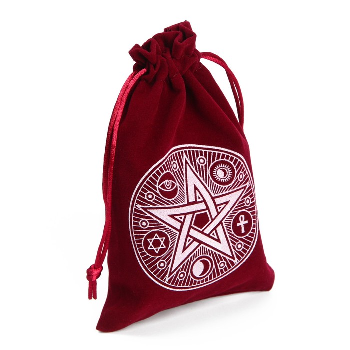 Мешочек бархатный "Пентаграмма"