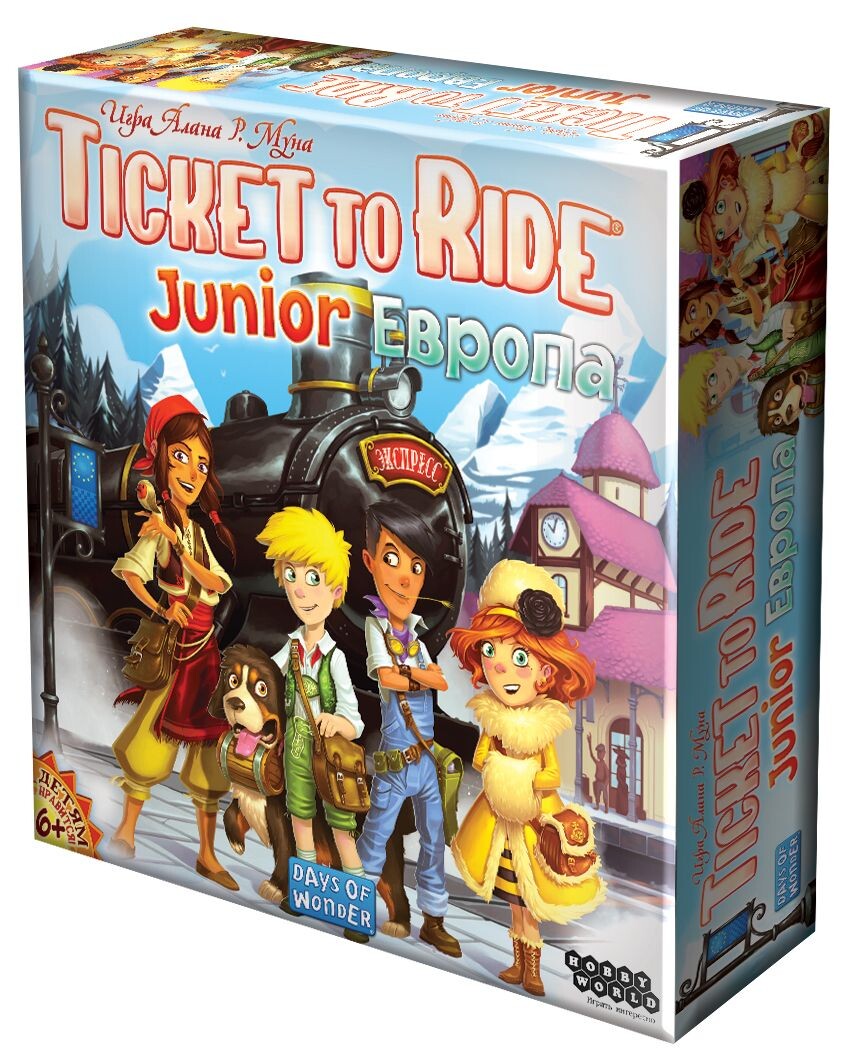Ticket to Ride Junior: Европа