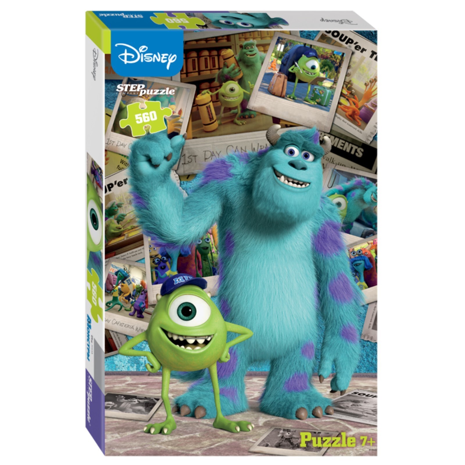 Пазл Степ "Монстры" 560 детал.