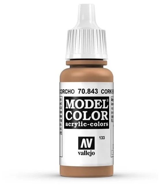 Vallejo Model Color: Cork Brown 70.843