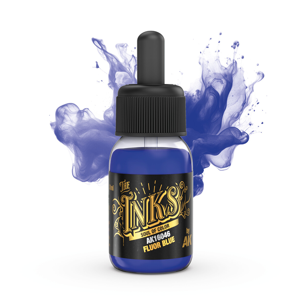 AK THE INKS: FLUOR BLUE AK16046 30 мл 