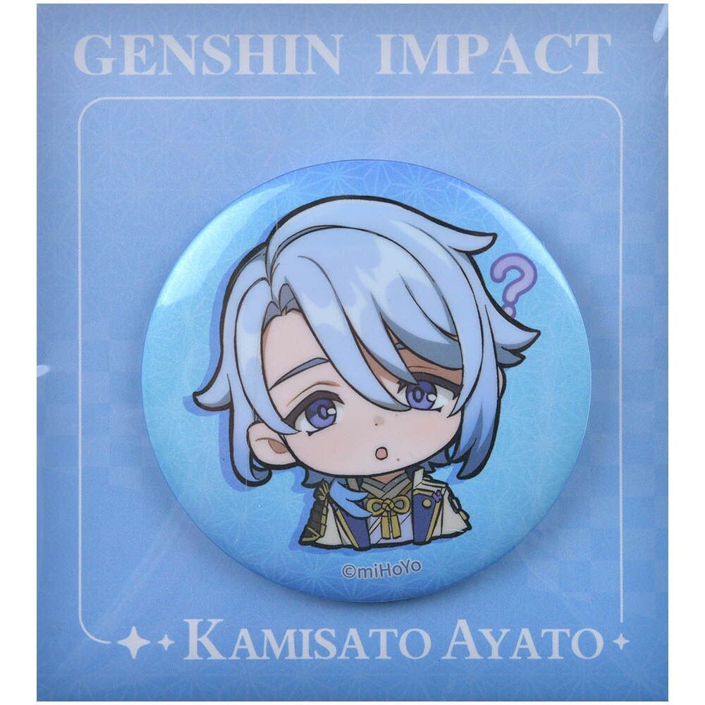 Значок Chibi Expressions Character Can Badge Kamisato Ayato