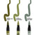 AK SET 3 REAL COLORS MARKERS WWII ALLIED AIRCRAFT COCKPIT COLORS RCM109