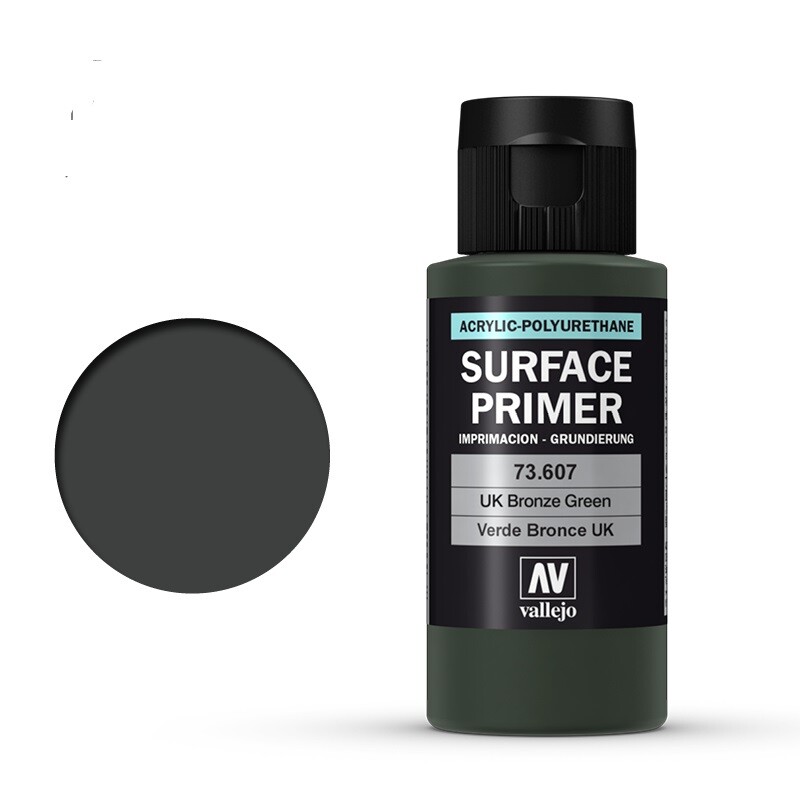 Vallejo Surface Primer: UK Bronze Green 73.607 (60 мл)