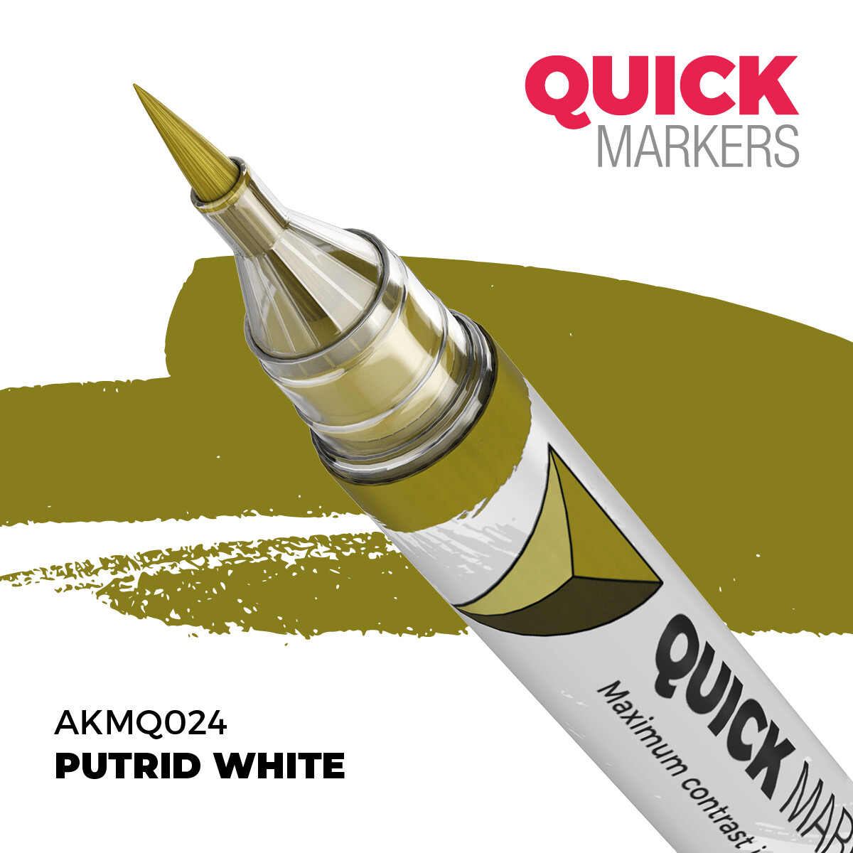 AK QUICK MARKER PUTRID WHITE AKMQ024