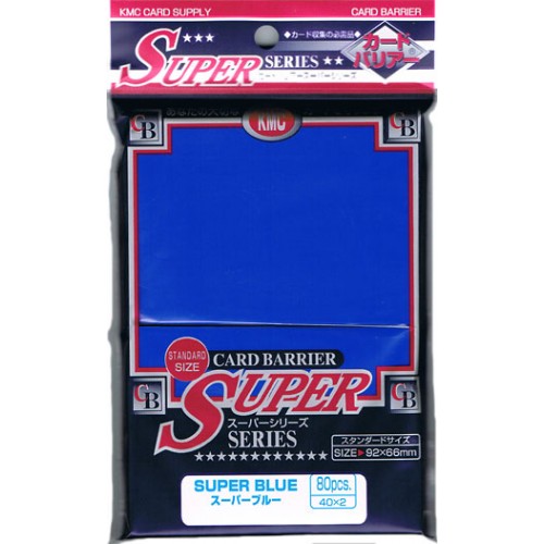 Протекторы KMC Super (размер 66х92 мм) 80 шт.: Blue