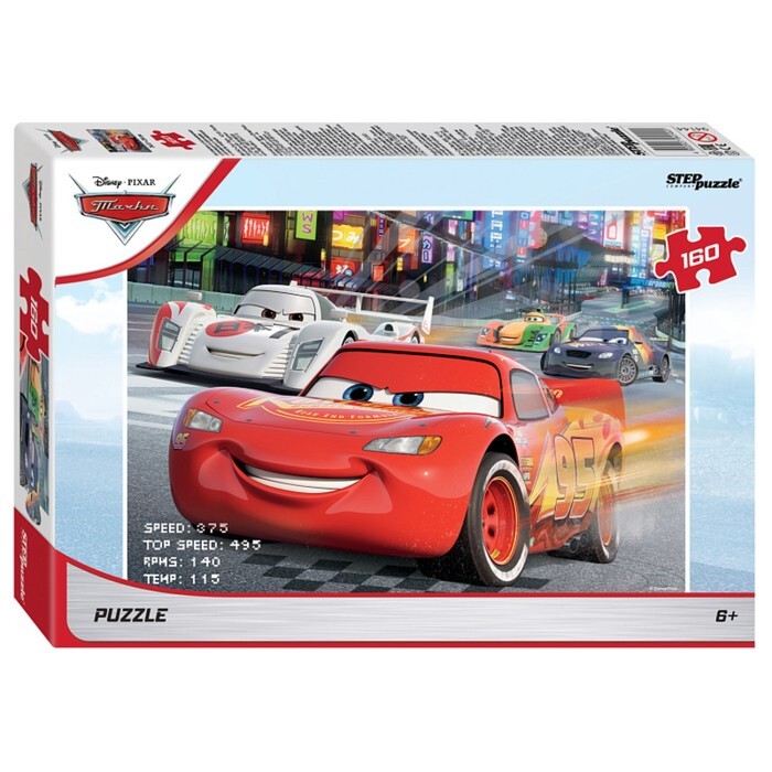 Пазл Степ "Тачки - 4" 160 детал.