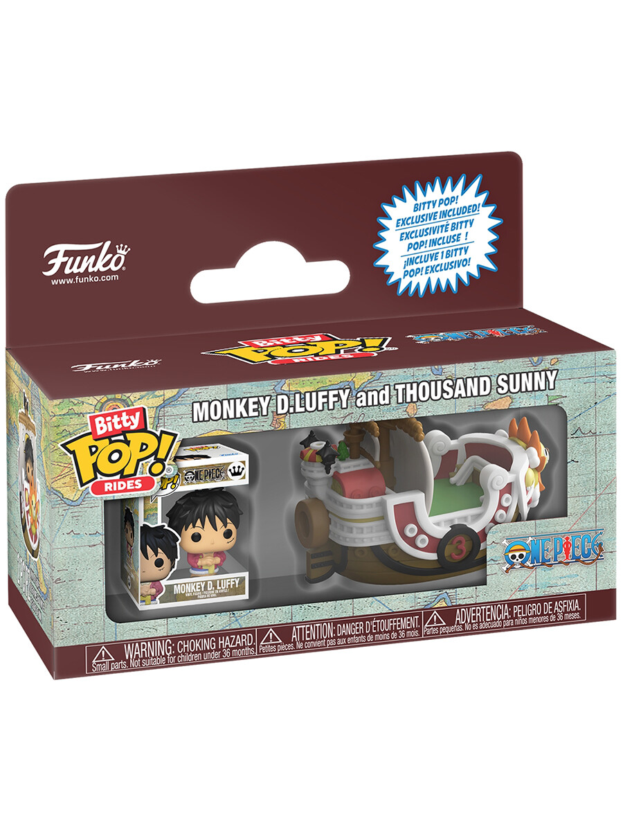 Фигурка Funko Bitty POP! Rides Monkey D. Luffy and Thousand Sunny