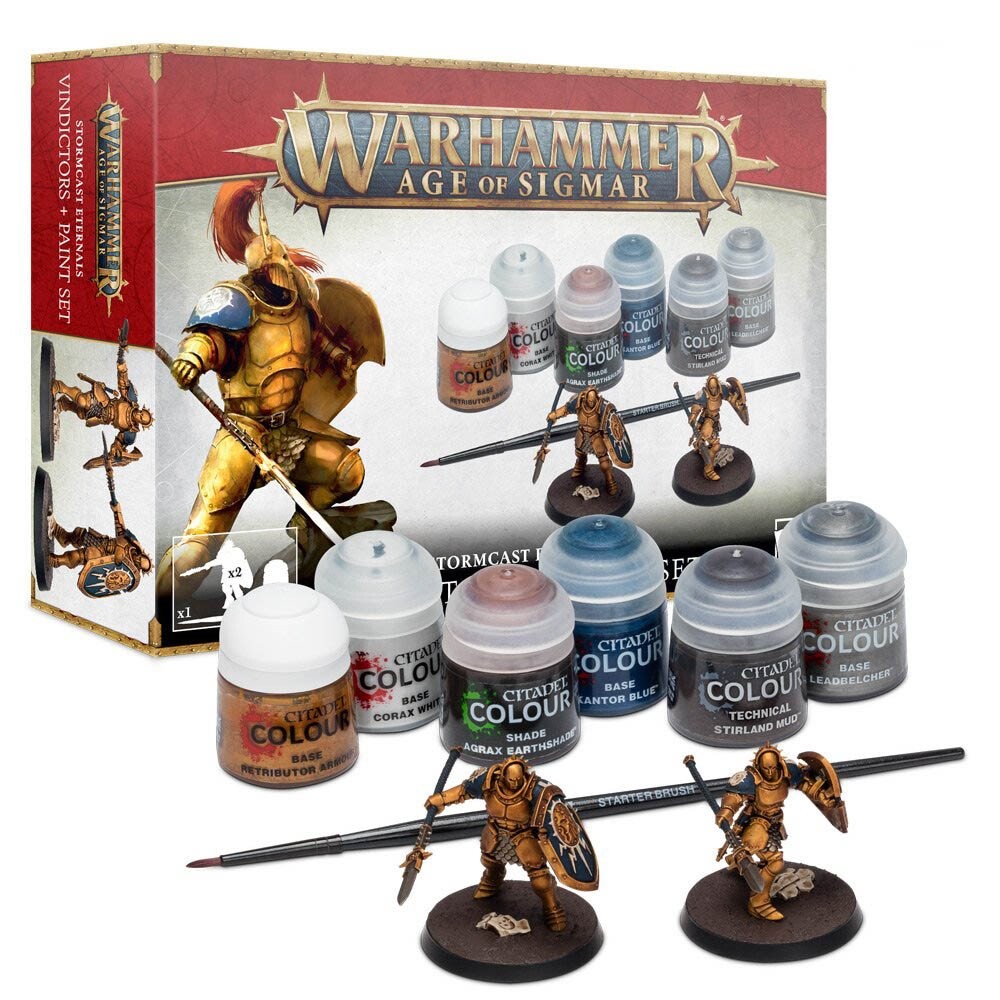 AoS: Stormcast + Paint Set (2021)