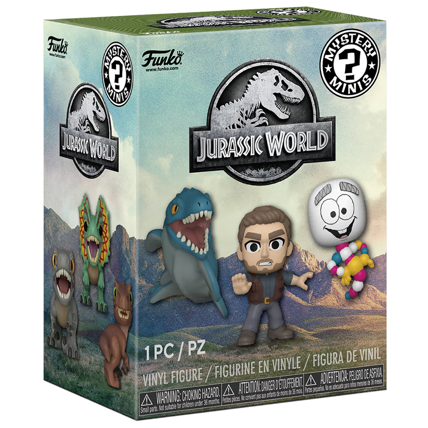 Фигурка Funko Mystery Minis Jurassic World 1 штука в асс.